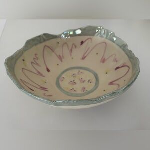 Stunning decorative ceramic bowl